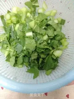 Make Carbine egg fried rice step 2