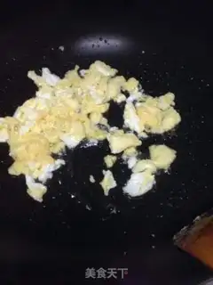 Make Carbine egg fried rice step 3