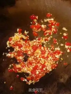 Make Shrimp with garlic peppers step 6