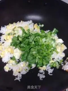 Make Carbine egg fried rice step 6
