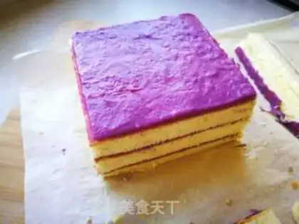 Make ♪ Cracking sweet potato cake ♪ step 16