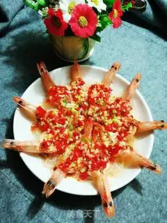 Make Shrimp with garlic peppers step 9