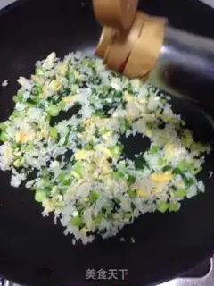 Make Carbine egg fried rice step 8