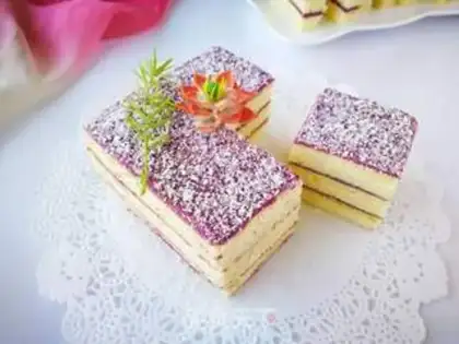 Make ♪ Cracking sweet potato cake ♪ step 21