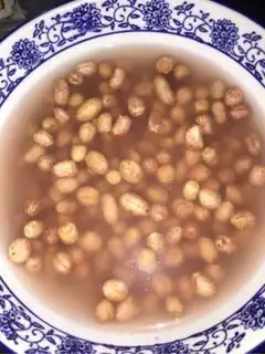 Make Salty peanut rice step 2