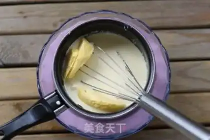 Make Almond cheesecake step 2
