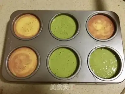 Make Colored fort ermeck cake step 7