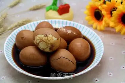 Make Ice crack tea eggs step 7