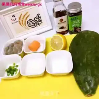 Make Cactus fried shrimp step 0