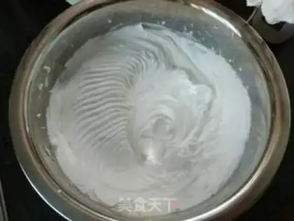 Make Cherry cream birthday cake step 8