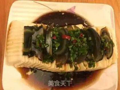 Make Quick-fried omelet tofu step 9