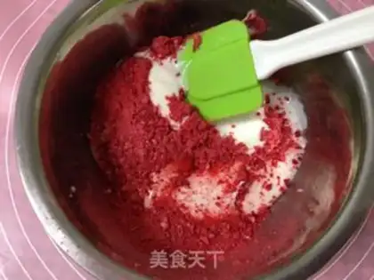 Make Frozen strawberry yogurt mousse step 6