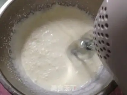 Make Frozen strawberry yogurt mousse step 7