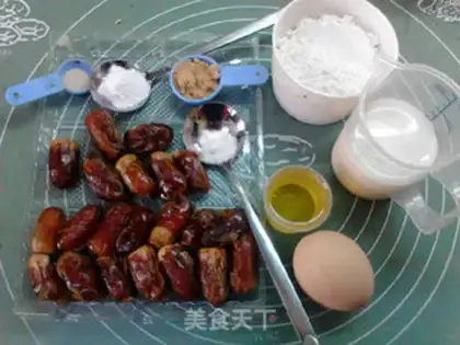 Make Ginger date cake step 0