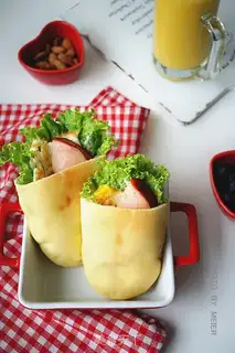 Make Carrot bag of bread step 11