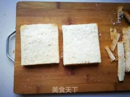 Make A brown wheat sandwich step 10