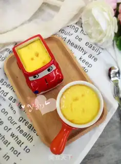 Make French caramel pudding step 8