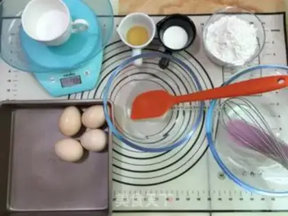 Make Honey Nagasaki-free cake step 0