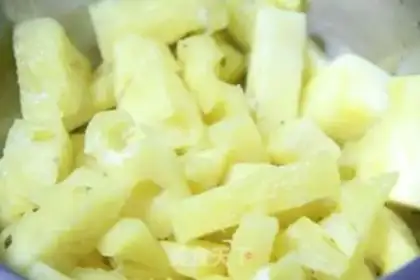Make Sweet pineapple can step 0