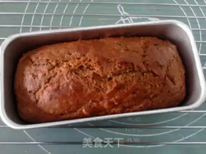 Make Ginger date cake step 9