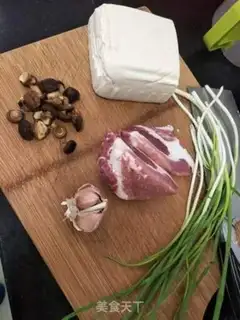 Make Meat and tofu step 0