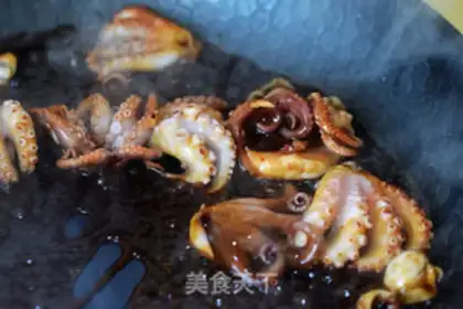 Make Japanese octopus seaweed step 4