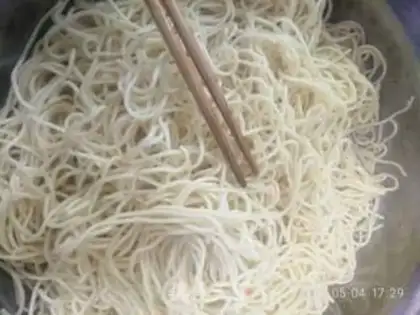 Make Weenie noodles step 0