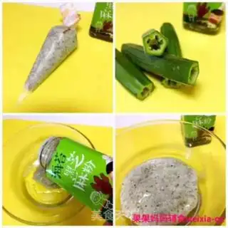 Make Shrimp gel and egg fever step 1