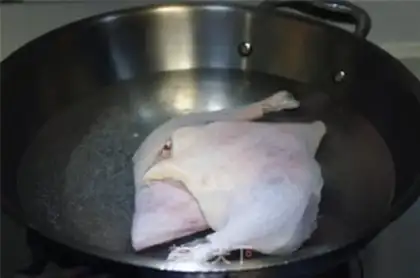 Make A duck leg step 1