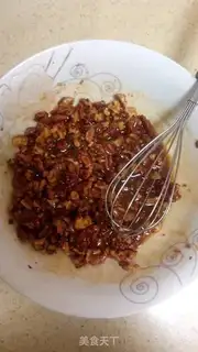 Make Coco walnut pie step 13