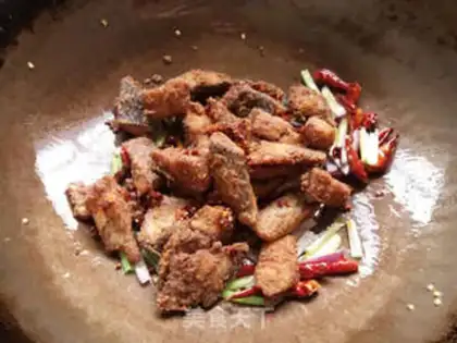Make Spicy fish step 8