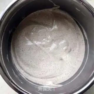 Make Black sesame cake step 6
