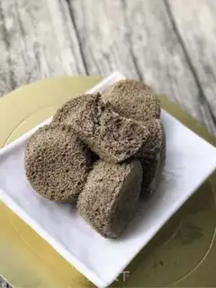 Make Black sesame cake step 8