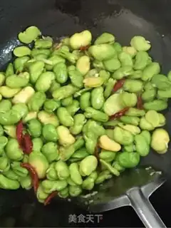Make Garlic beans step 4