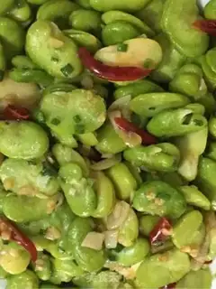 Make Garlic beans step 7