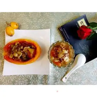 Make The papayas produce soup step 7