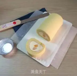 Make Mango cake rolls step 13
