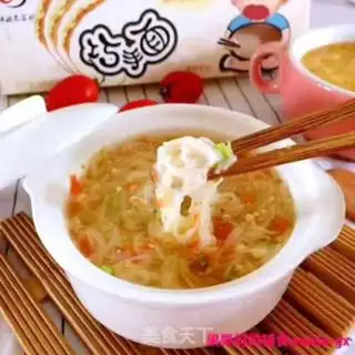Make Tomato chicken noodles step 8