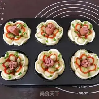 Make Flower intestines step 9