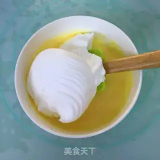 Make Black sesame ricin cake step 5