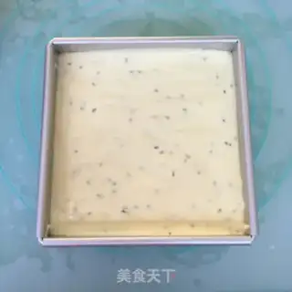 Make Black sesame ricin cake step 8