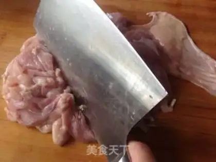 Make Orléans chicken-legged rice step 1