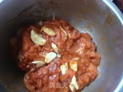 Make Orléans chicken-legged rice step 5