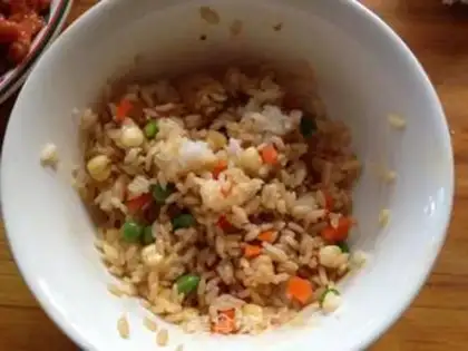 Make Orléans chicken-legged rice step 8