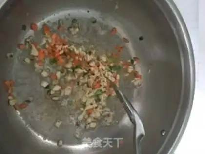Make Chicken fried pumpkin step 5