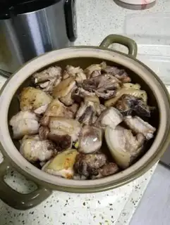 Make Red burning of dry abalone in South Africa step 5