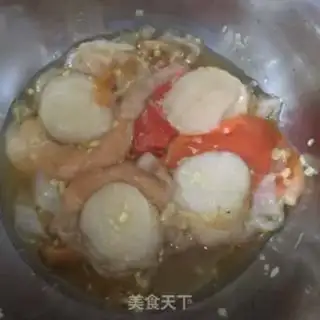 Make Garlic fan sap step 2