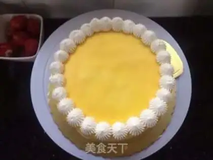 Make Mango lasagna cake step 10