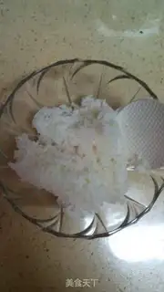 Make The roasted walnut rice step 0