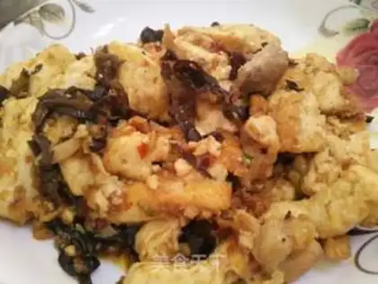 Make Fish tofu step 8